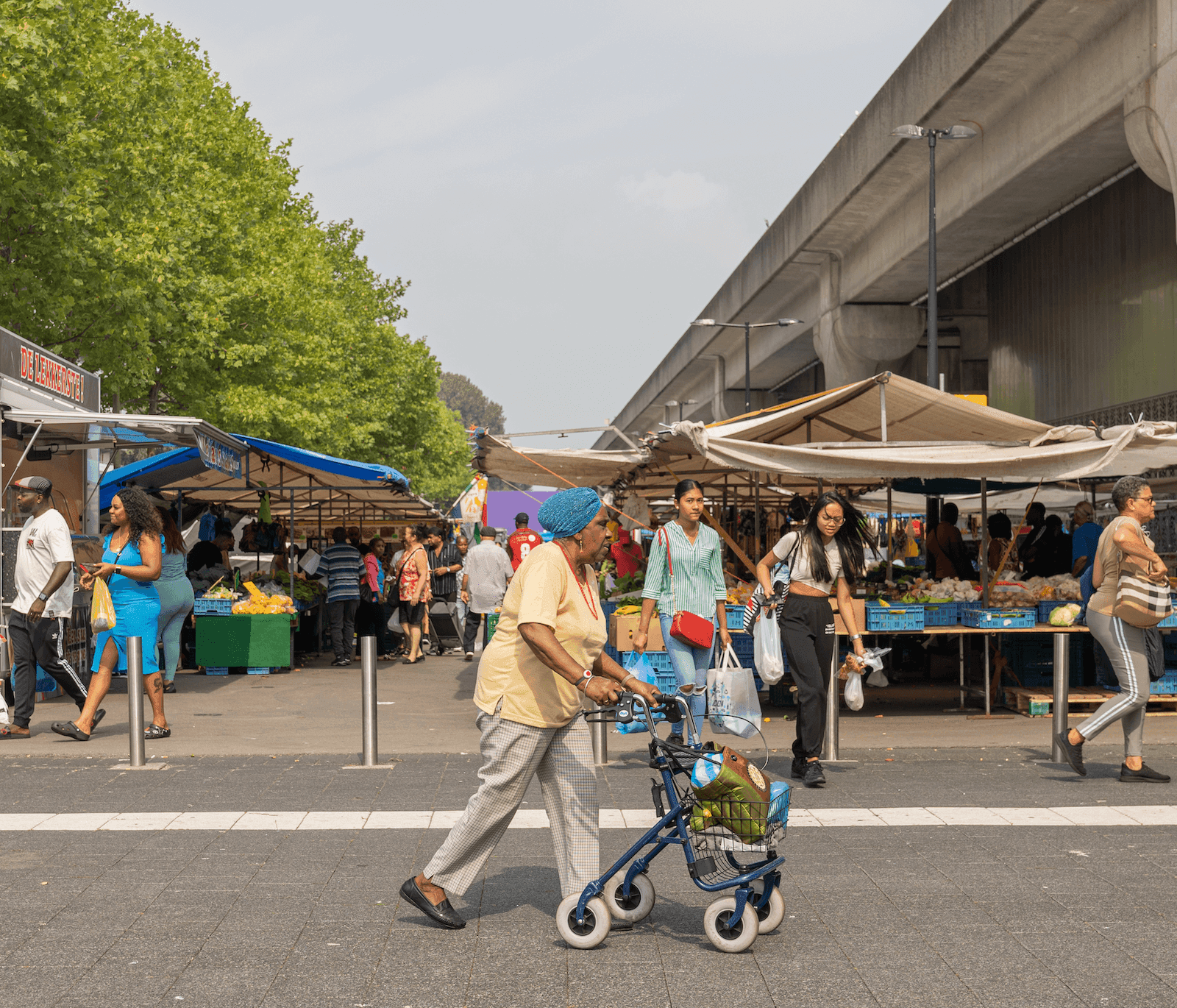 Markt in zuid oost